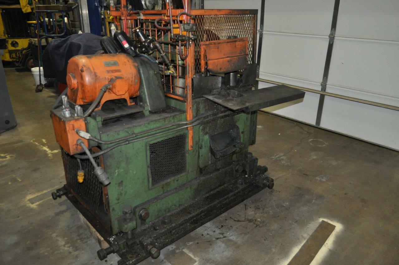 50 Ton Tishken Cut Off Press CO-14-HW-4A16 Bed Area: 18″ LR x 29″ FB yoder dahl