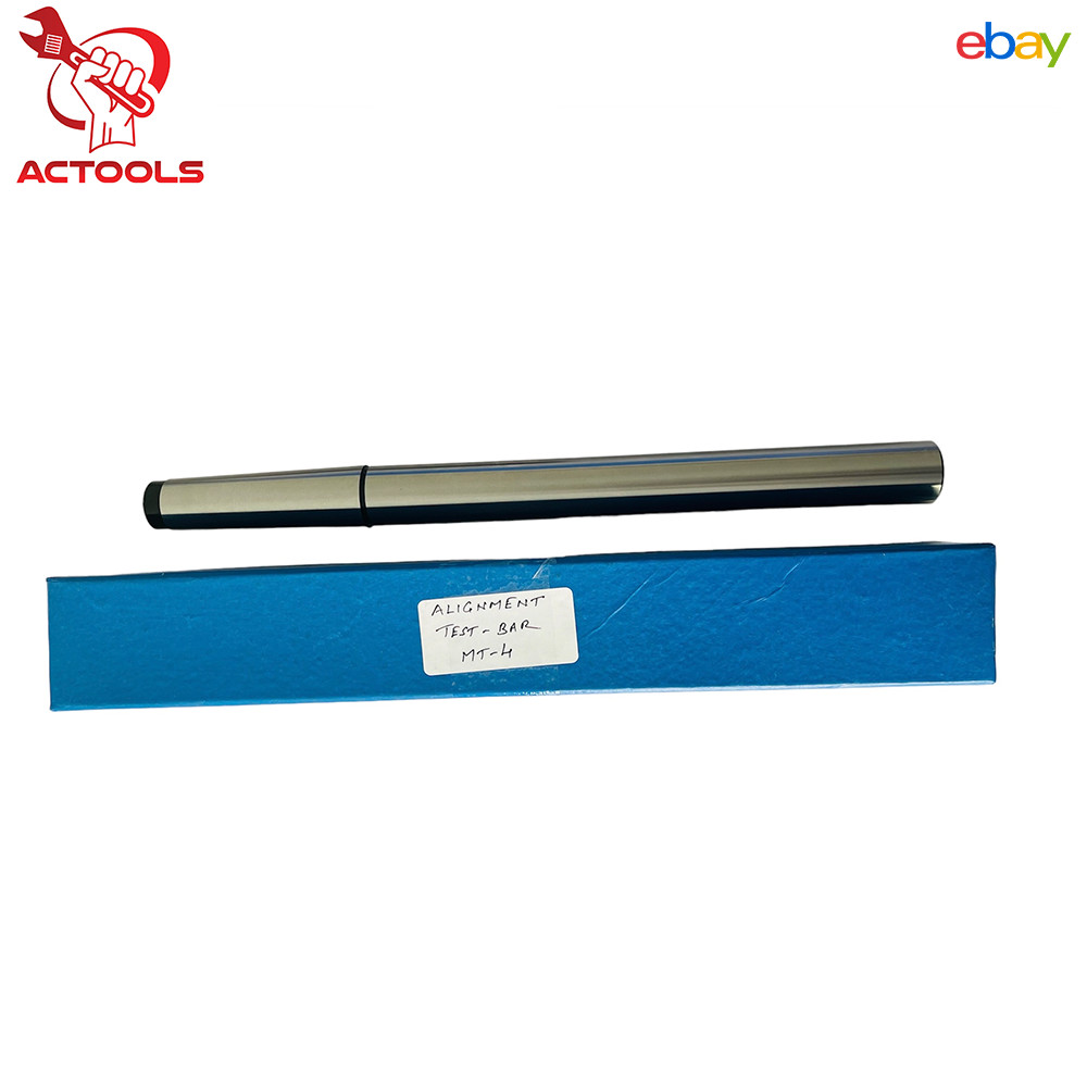 4MT Parallel Lathe Alignment Test Bar Mandrel (Morse Taper MT4) -Alloy Steel EN