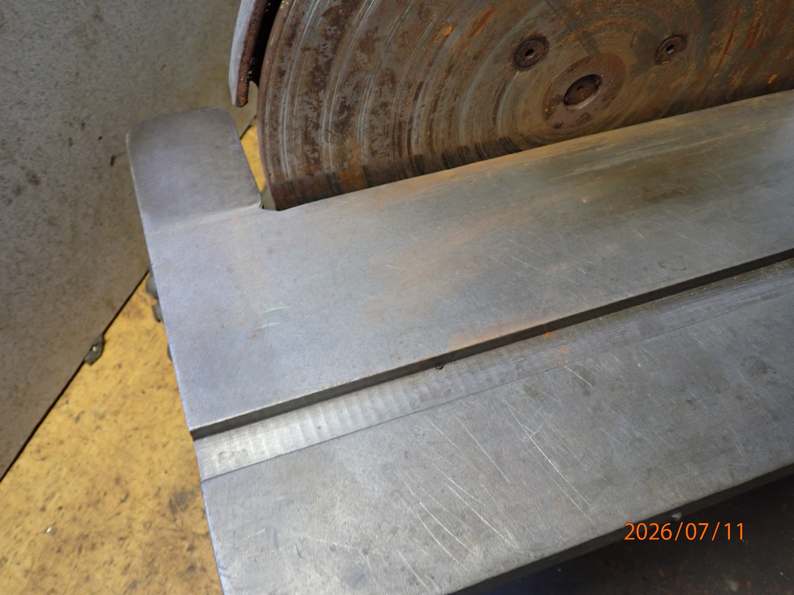 EARLY DELTA MILWAUKEE BELT DRIVEN 12″ DISK DISC SANDER
