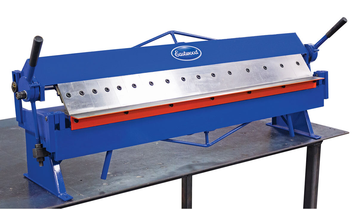 Eastwood 48 inch Box And Pan Bends Sheet Metal Brake Machine Adjustable Fingers