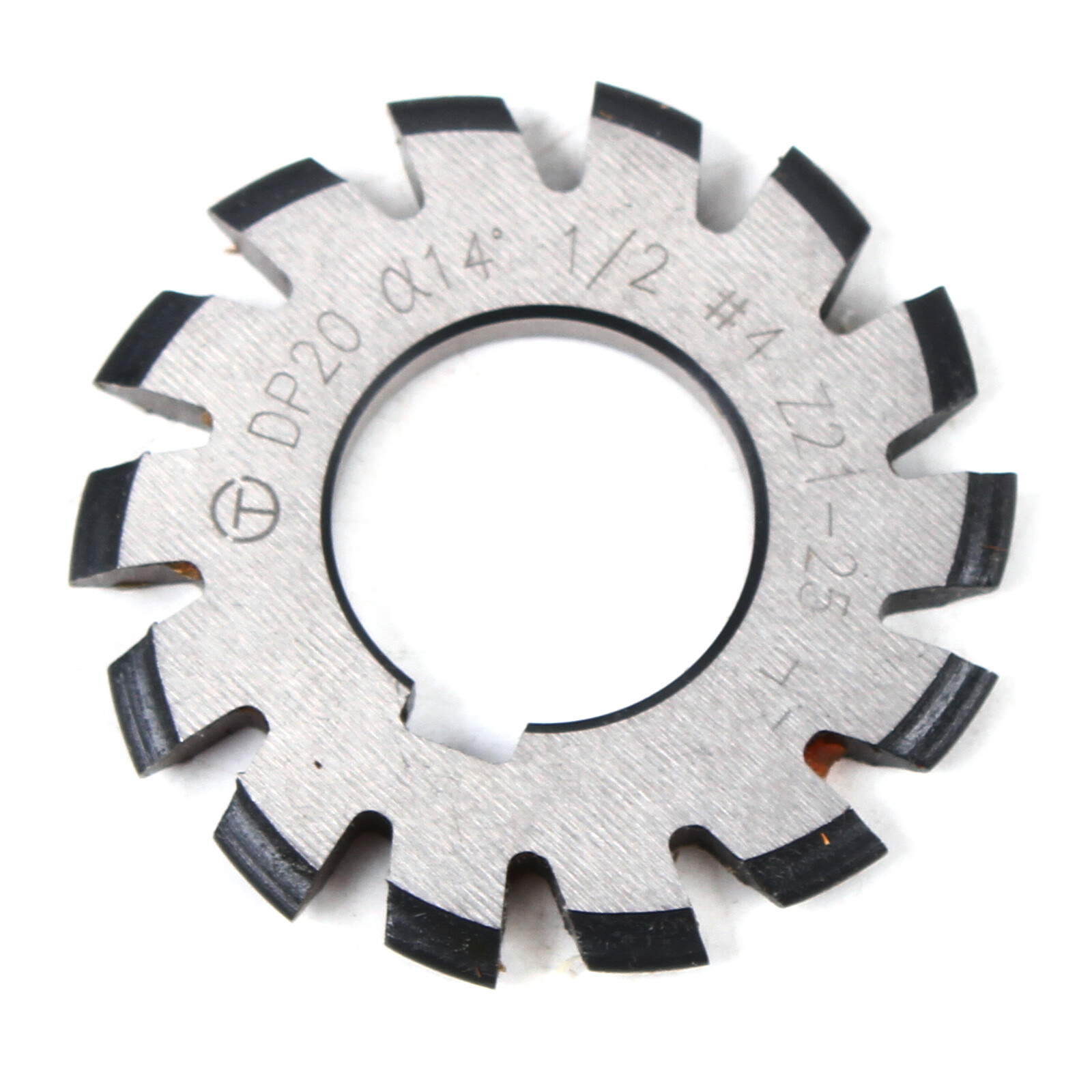 8Pcs Involute Gear Cutter DP20 DP12 PA14-1/2 HSS 8H Set 14.5° Tool Dia 55mm
