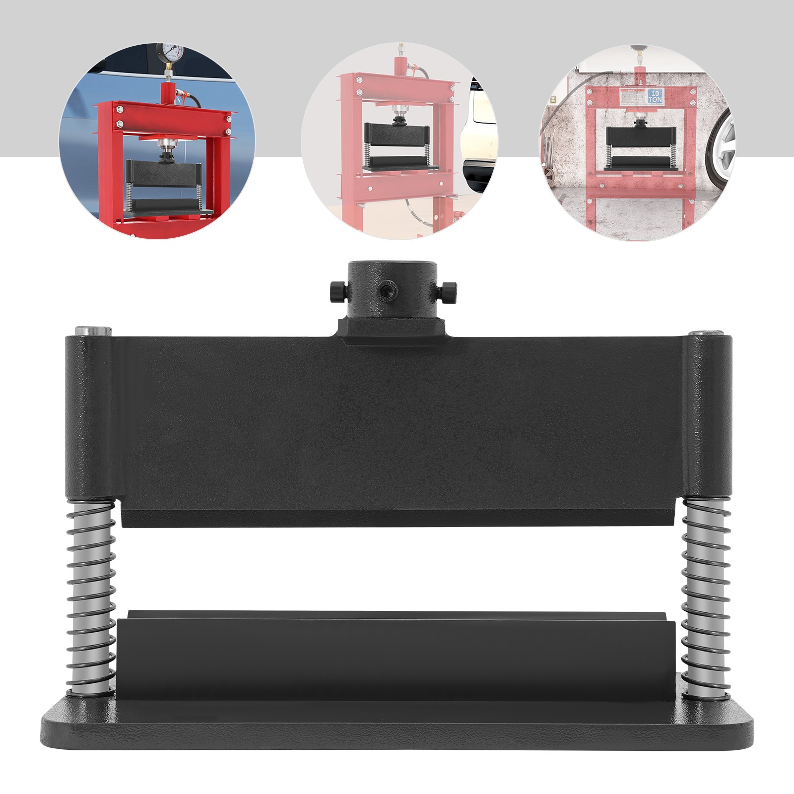 12″ Press Brake Attachment for 12-20 Ton Hydraulic Shop Press Bending Red