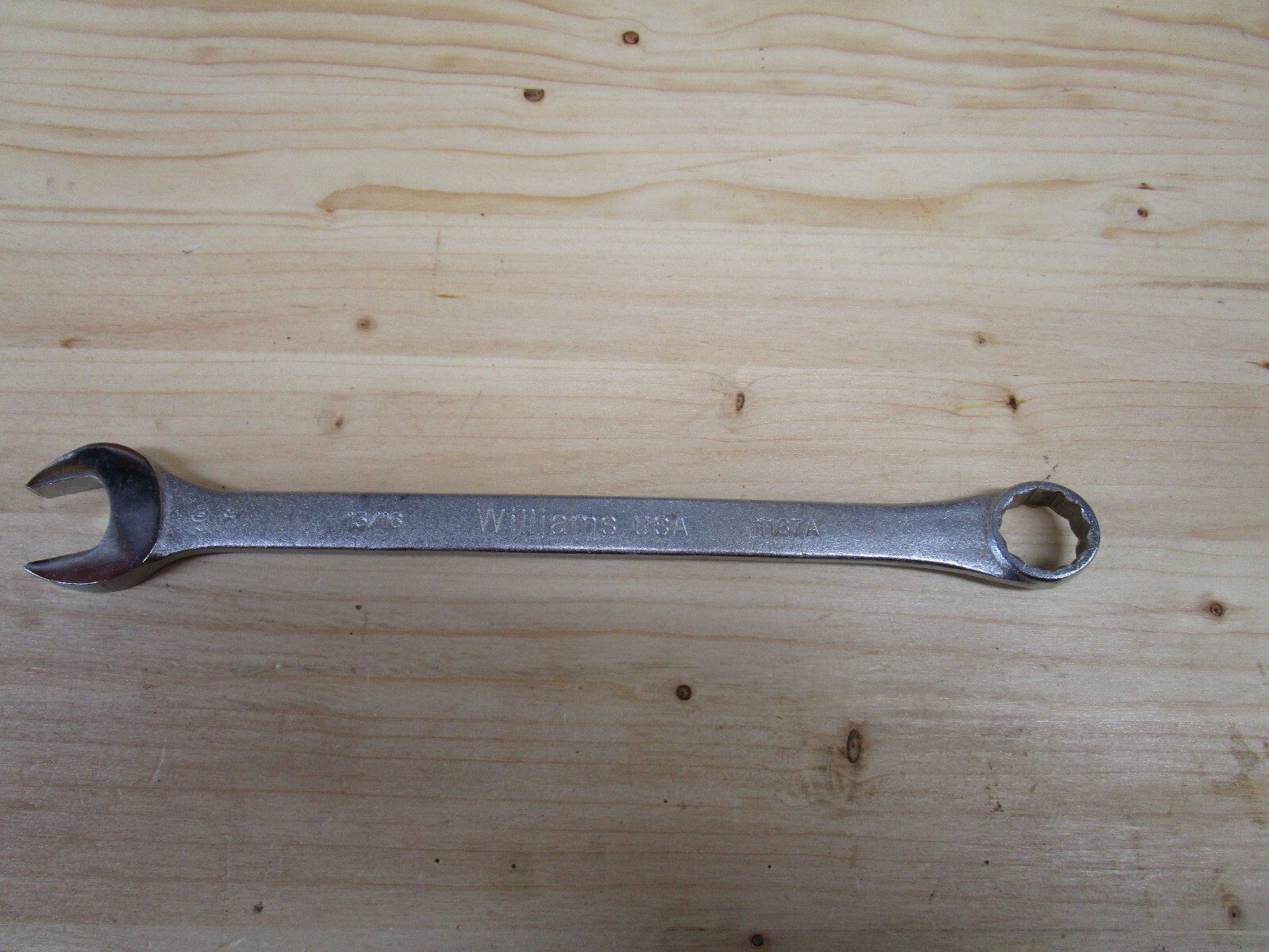WILLIAMS TOOLS USA COMBINATION WRENCH 13/16 INCH #1167A