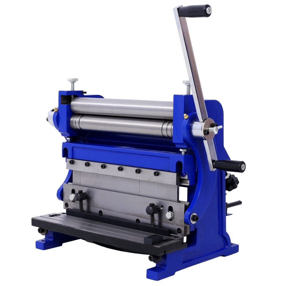 12″ 3-In-1 Sheet Metal Machine, Shear Brake Slip Roll, 20-Gauge