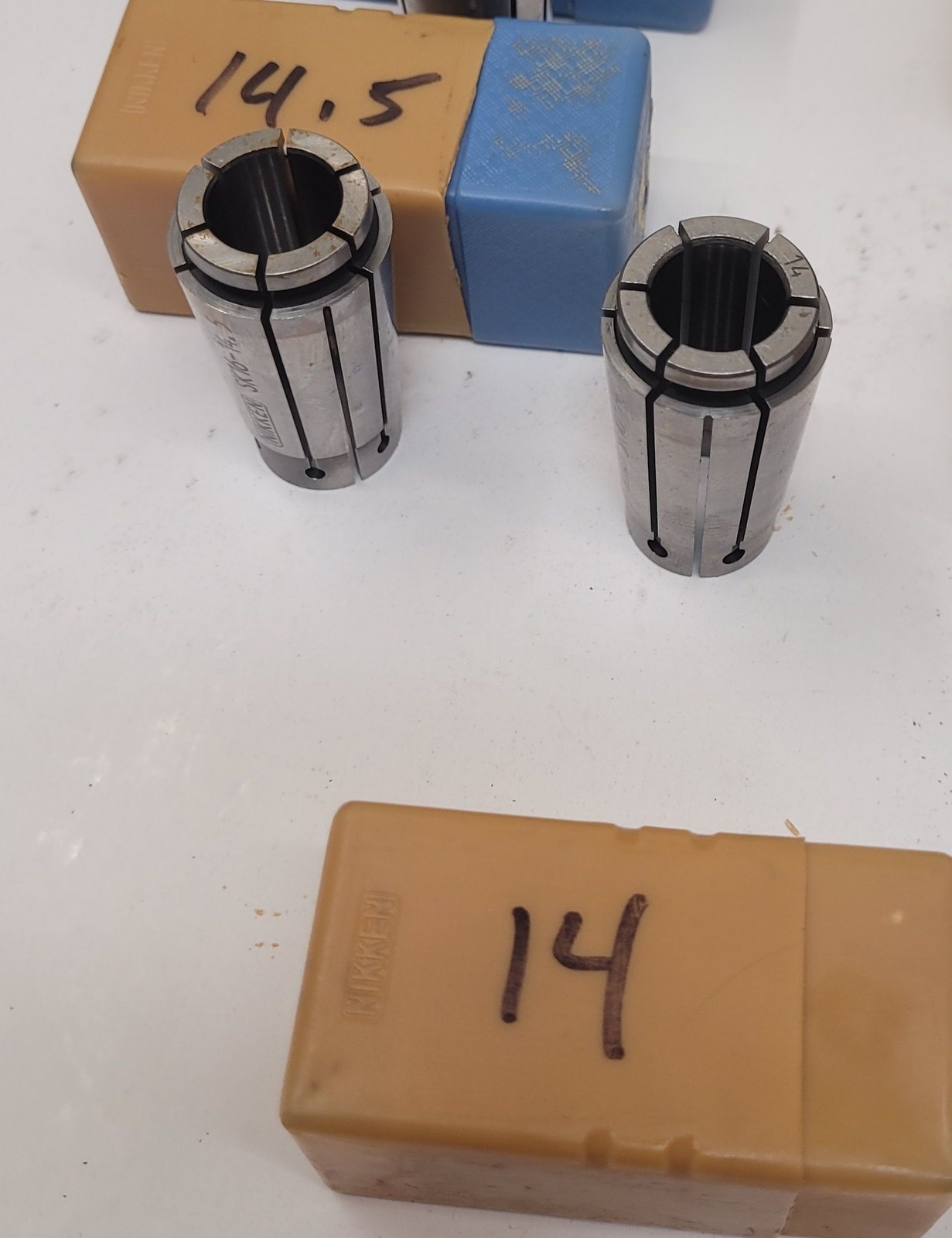 NIKKEN SK16 Collets – Set of 15 – Various Sizes
