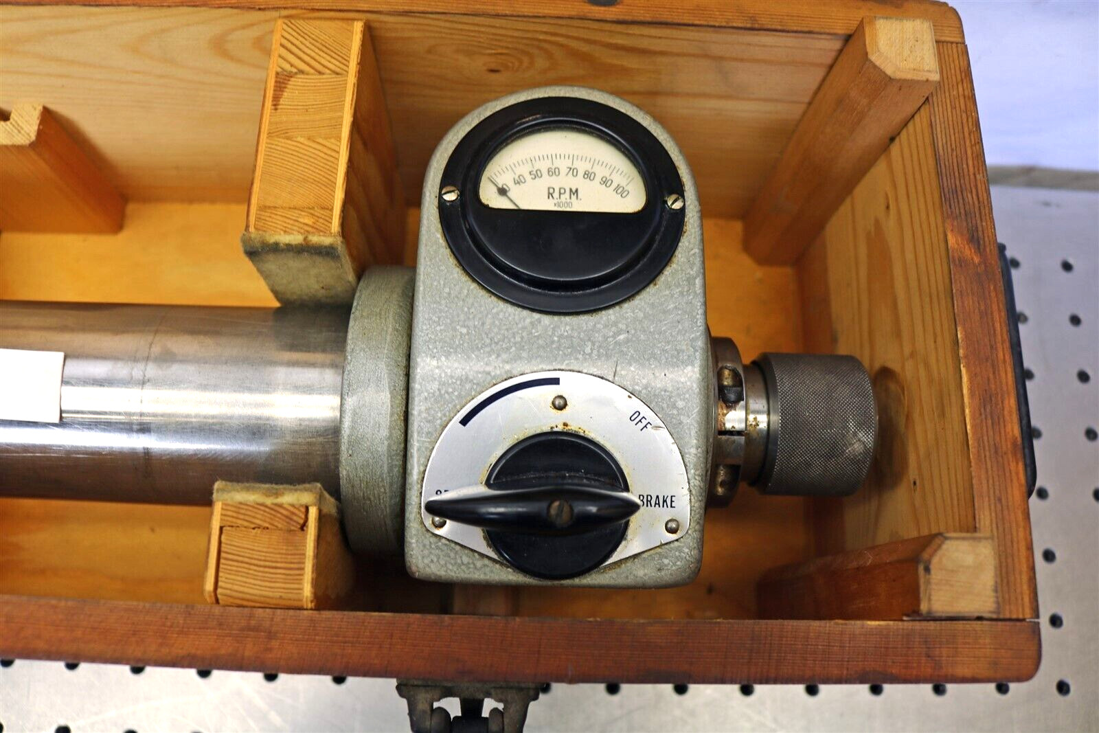 UVA Turbo-Head 100,000 RPM Air Driven Grinding Spindle LX-1060 UVA Sweden -E2501
