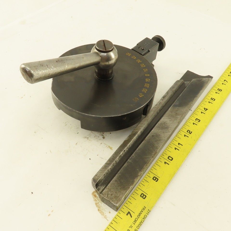 Saw Set Up T-Slot Mount Angle Gauge 0-50°