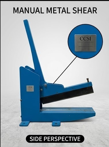 CCSI Heavy-Duty Manual Lever Sheet Metal Shear