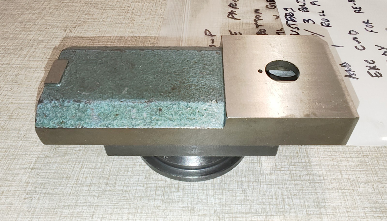 Emco Maximat V10-P Lathe Compound Slide Parts: Dovetail Iron for Rebuild G07Z