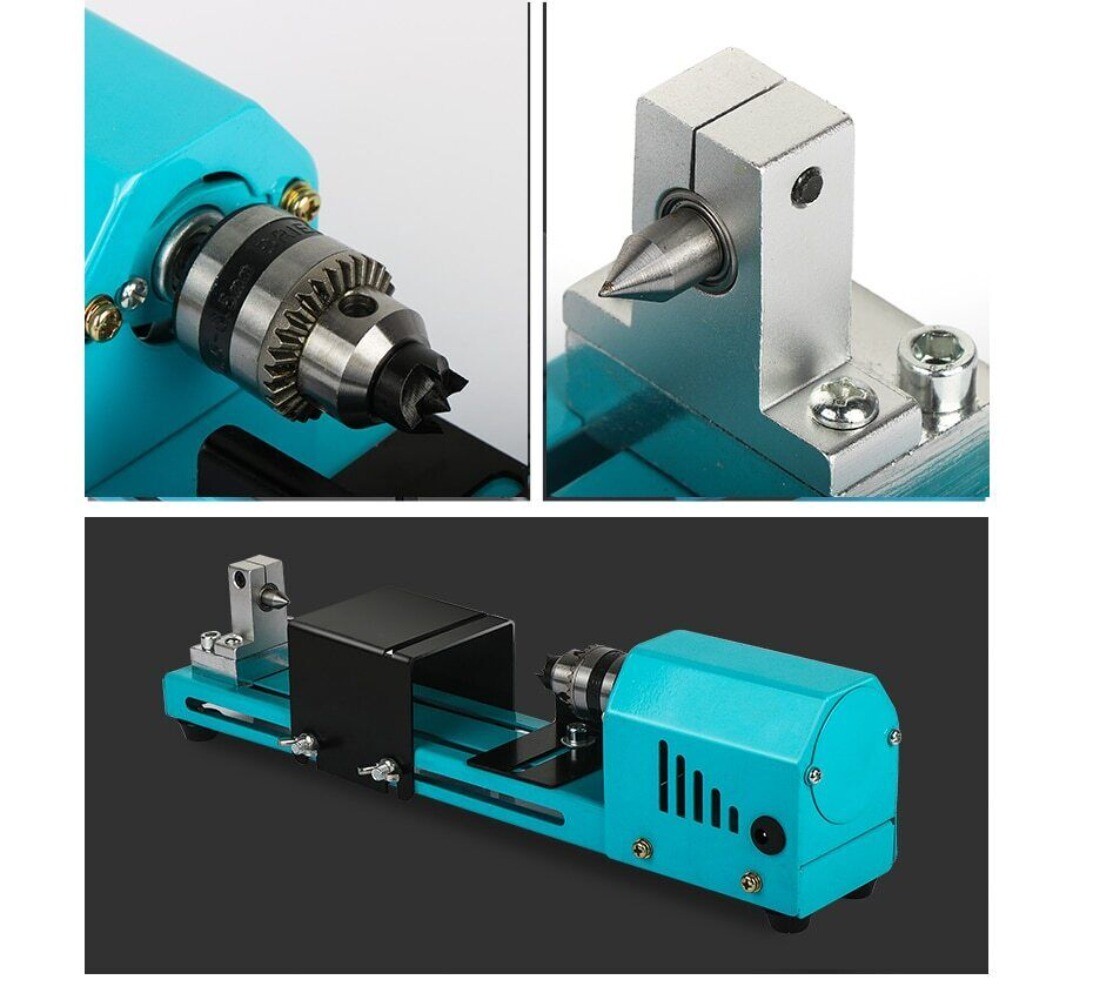 150W Mini Lathe Beads Machine Miniature Buddha Pearl Lathe DIY Woodworking Tool