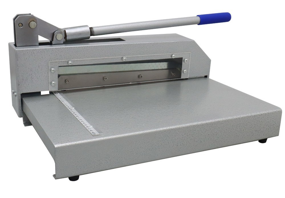 Manual Sheet Metal Cutter 12.6 Inch Feeding Size For Copper Aluminum PCB Plastic