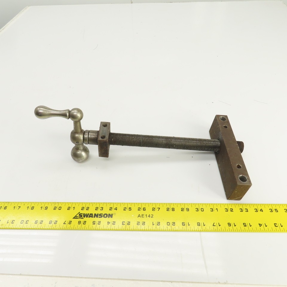 Modern Machine 3LD Cast Iron Machine Advance Hand Crank Hand Wheel 10-5/8″ L