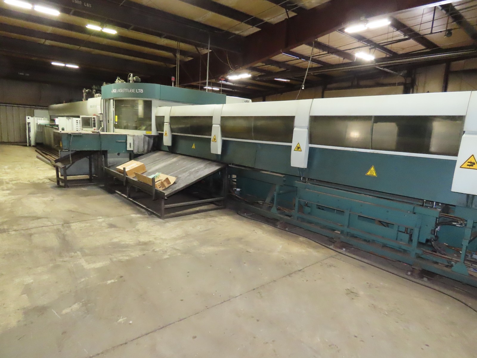 Adige LT8 Tube Laser Cutting System Angular Cut Round Square Rectangular 2010
