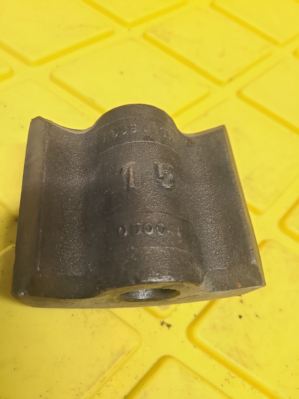 Hossfeld Bender Grooved Pipe Bending Die 1/4, 3/8 and 1/2 Die #15