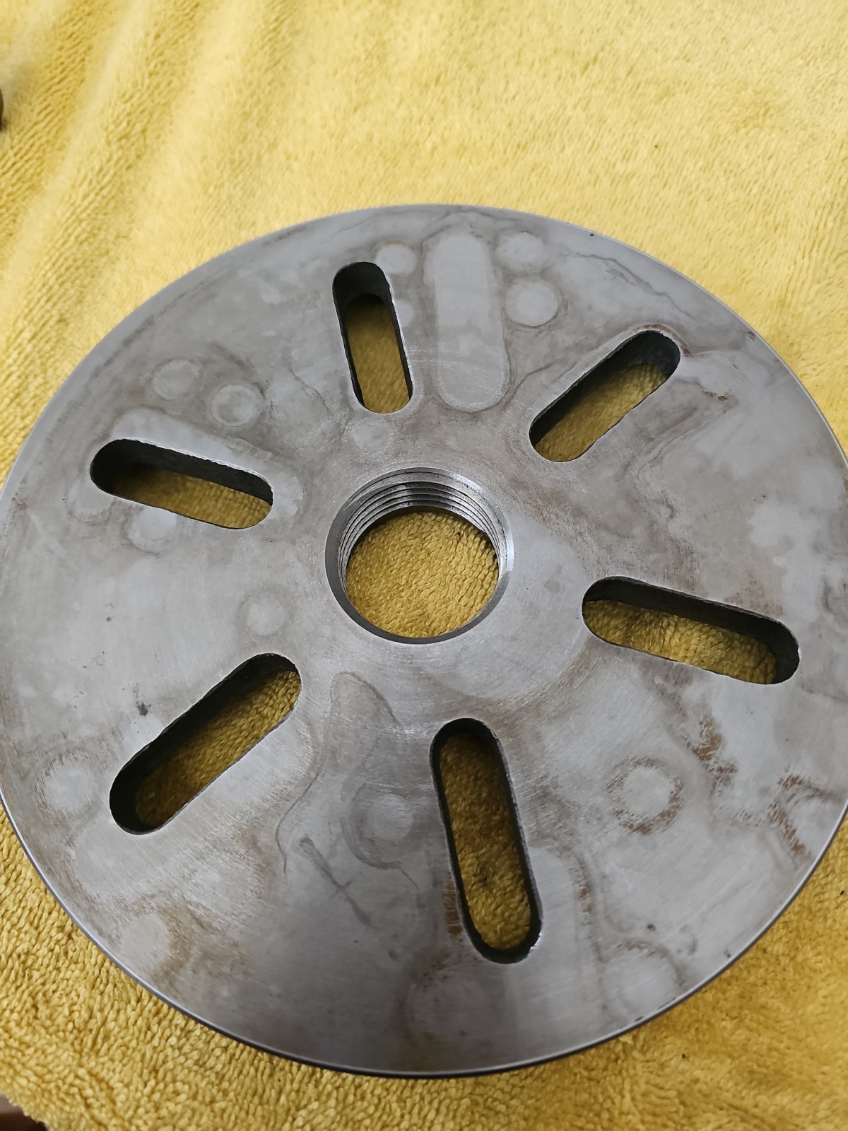 Vintage South Bend Slotted Face Plate 7-3/8″ LFP-100N Unused