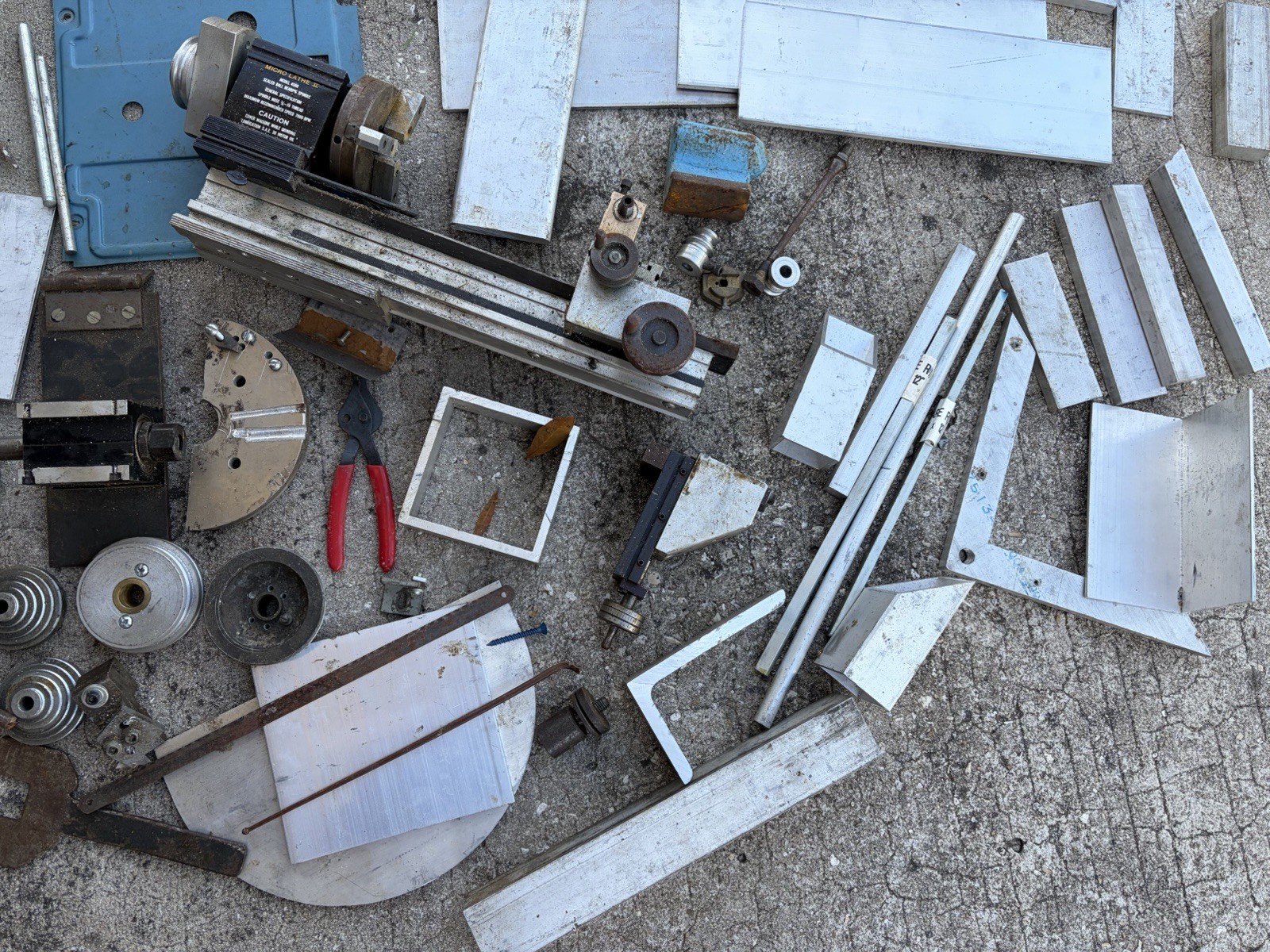 Machinist MICRO LATHE II With Accessories Used