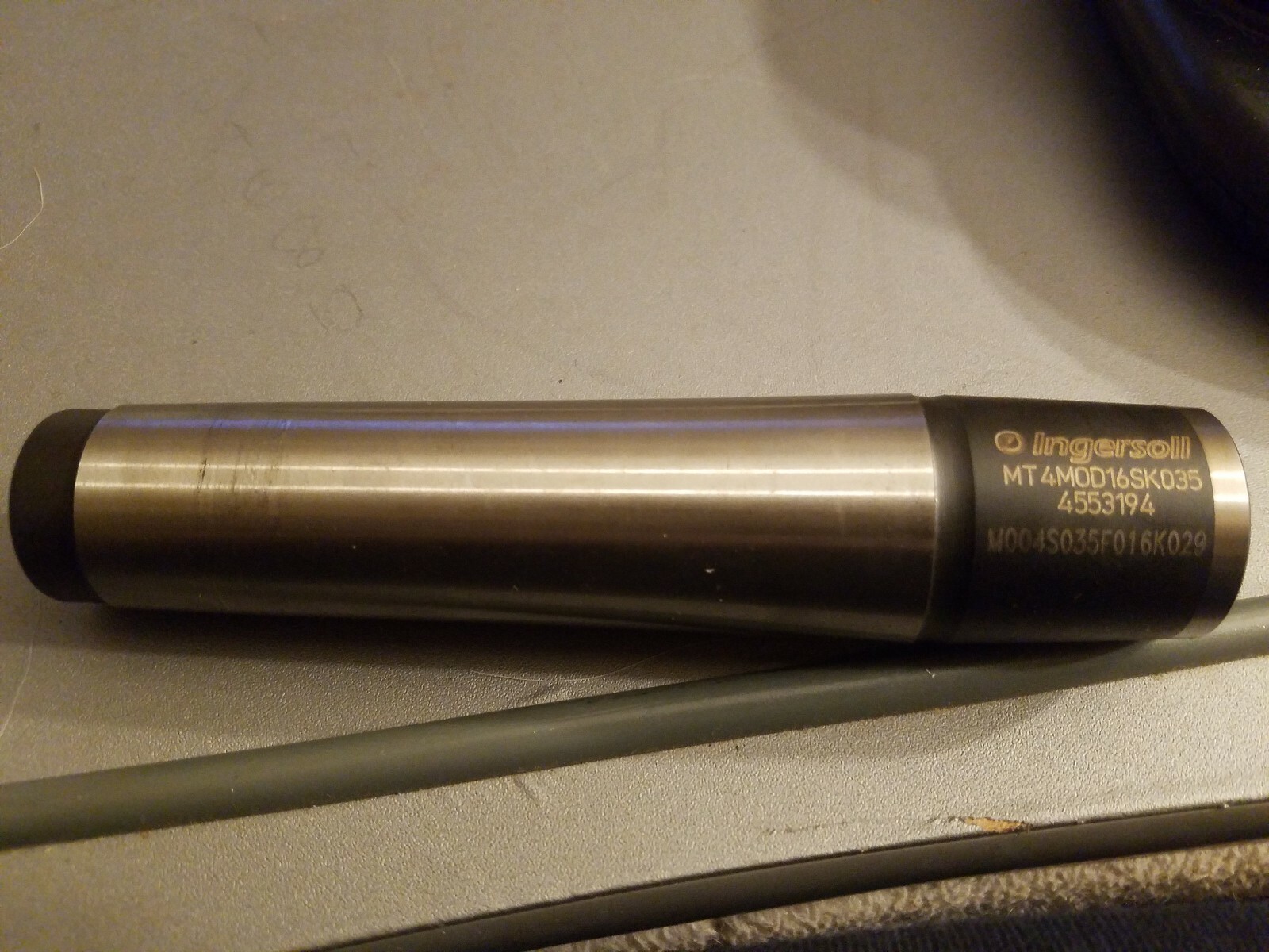 Ingersoll Morse Taper #4 Modular Shank 12.5″ OAL MT4MOD16SK035 (4B1)