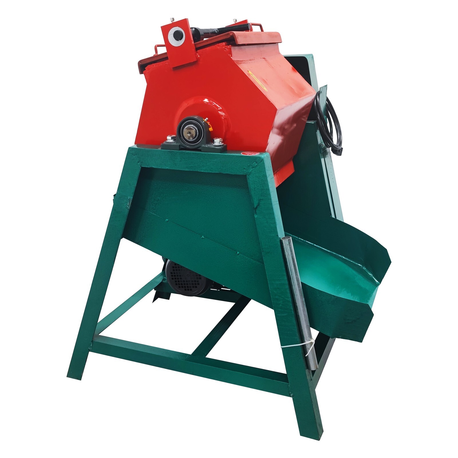 15.8gal Roller Polishing Deburring Machine Raw Edge Removal Machine 45 RPM 110V