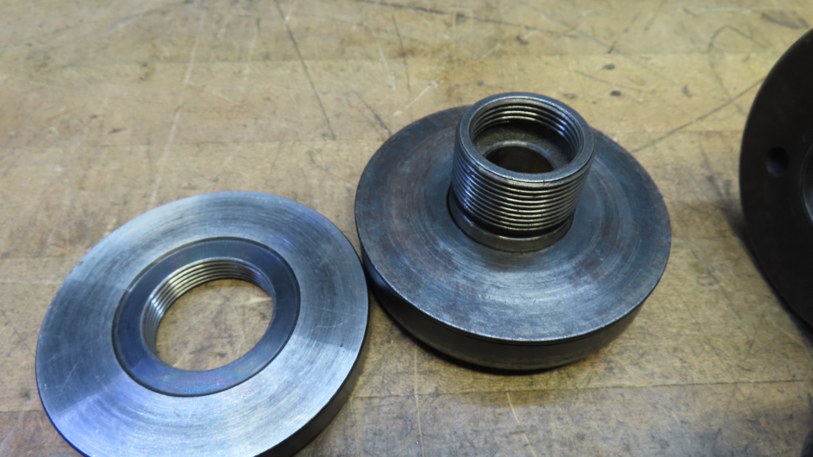 L.H. thread Cutter Grinder Surface grinding wheel arbor 1-1/4 wheel center