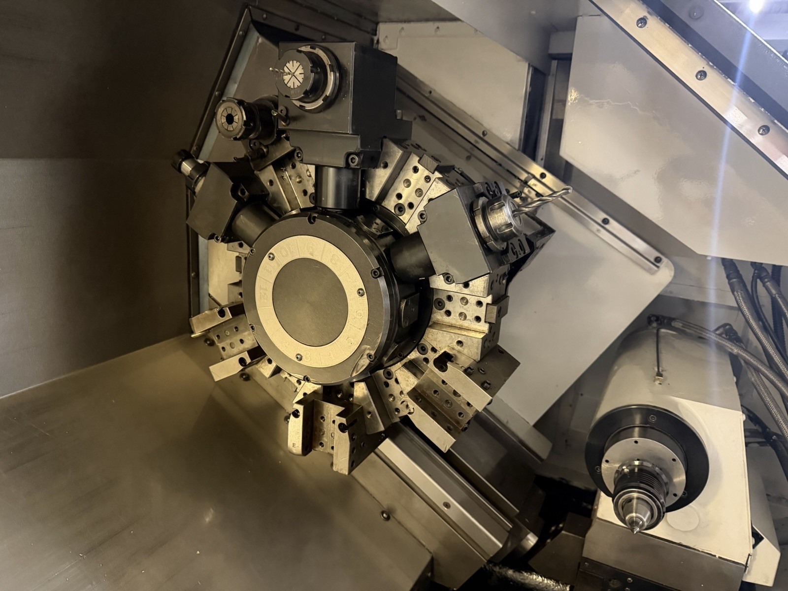 2012 Yama Seiki GA-3600LM CNC Lathe- Video link in the description