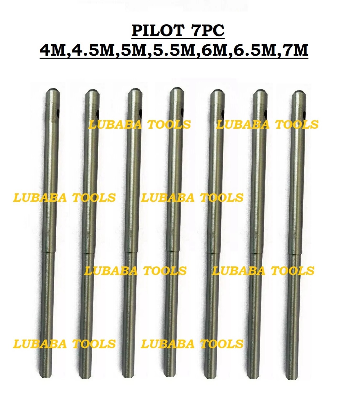 Valve Seat Grinding Pilot Set of All Sizes Sioux And Black and Decker 4mm 5/16″