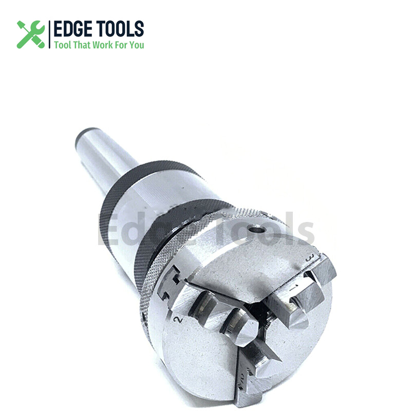 3MT Revolving Center MT3 Shank 65mm 3 Jaw Self Centering 2-1/2″ Mini Lathe Chuck