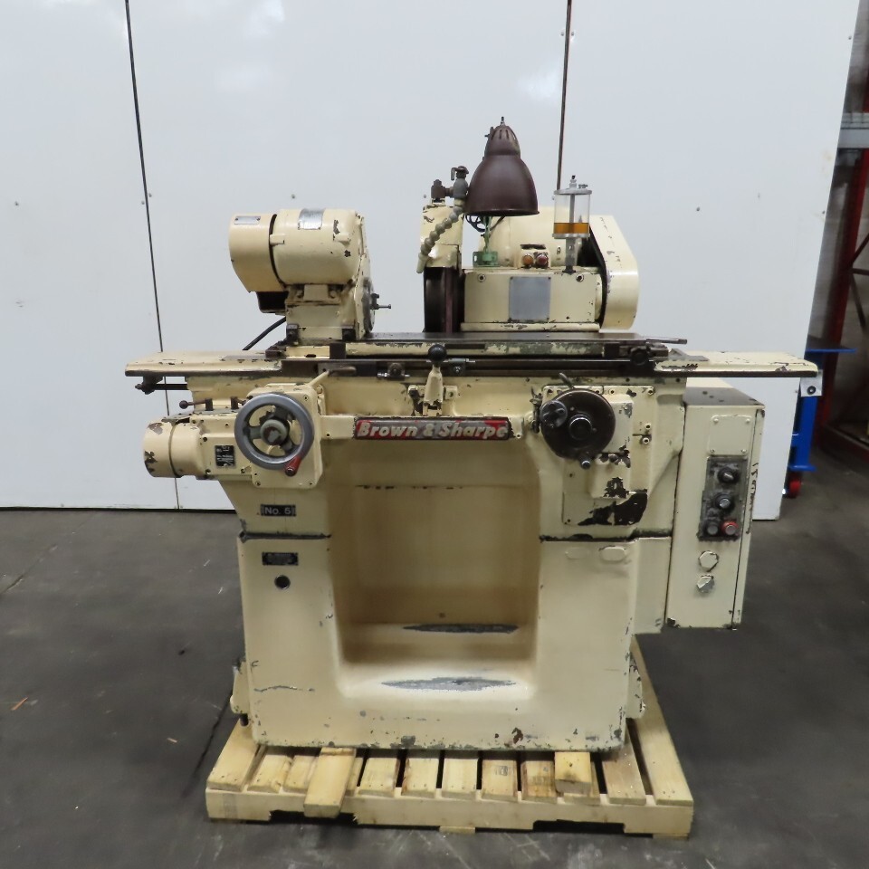 Brown & Sharpe No. 5 Plain Cylindrical Grinding Machine 230/460V 3PH