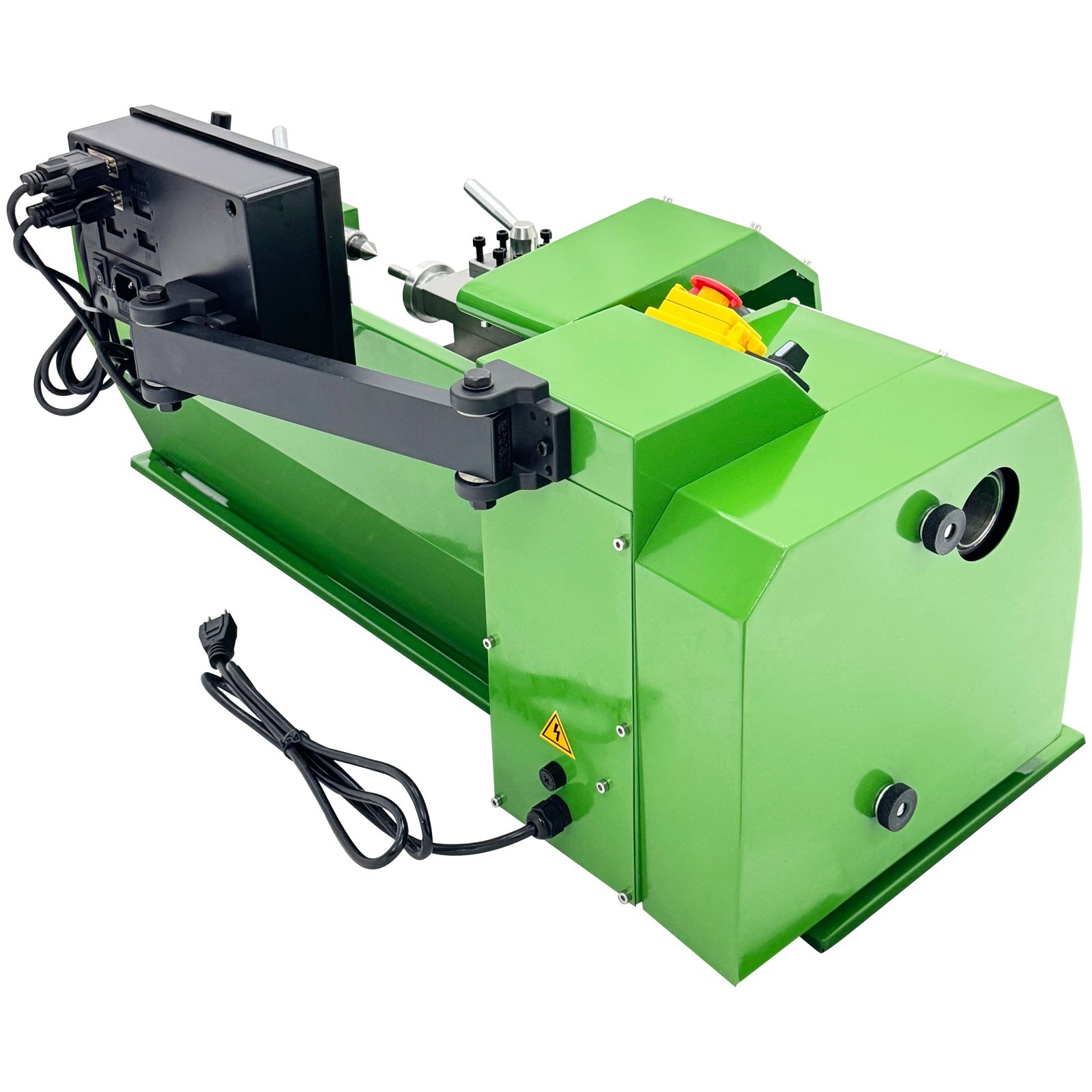 8”*16” Precision Instrument Metal Lathe Bench with Digital Grating Scale 110V