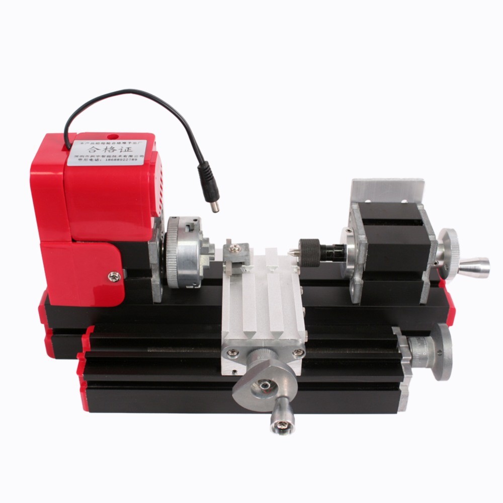 Mini Metal Lathe Machine Metal Lathe Multifunction DIY 20000Rev/min