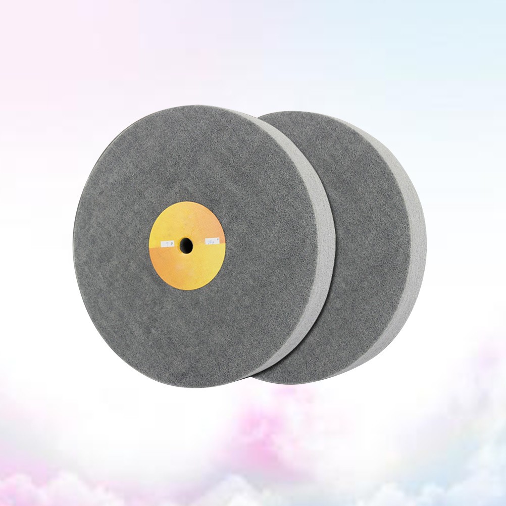Nylon Buffing Pad Grey Abrasive Disc for Fine Polishing Metal Aerospace Use
