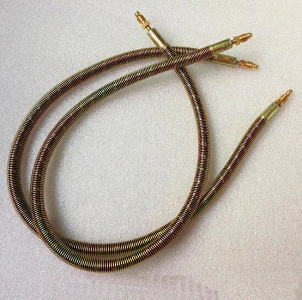 1x Milling Machine Oil Tube Line Metal Spring Cloth Sheath Hose CNC Mill 650*4mm