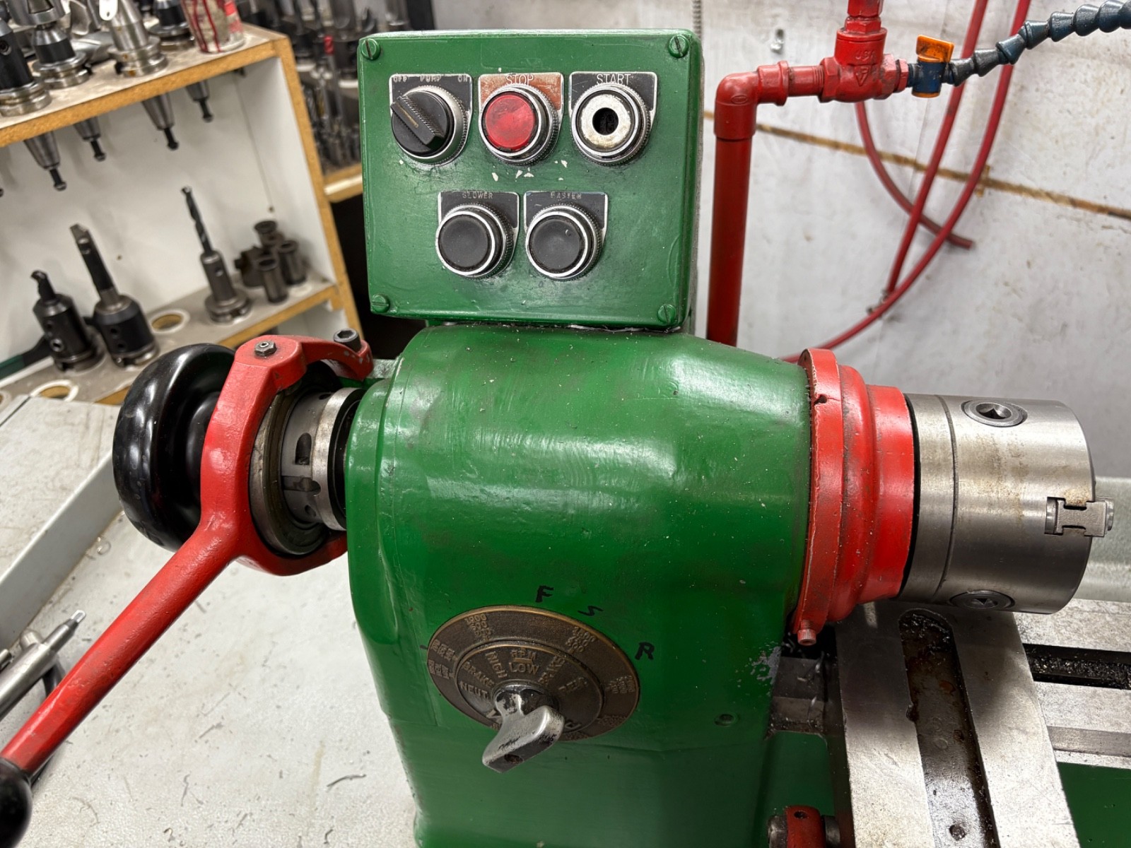 Wade 94 High Precision Manual Lathe with Lots of Tooling