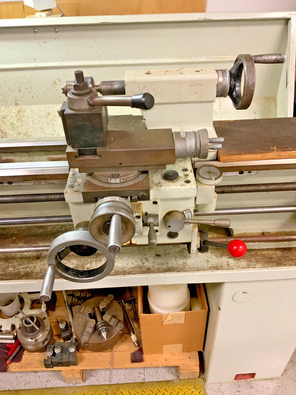 WT 1340 Lathe Machine 1PH 2HP 220V 13 X 40 Double Capacitation Induction Motor