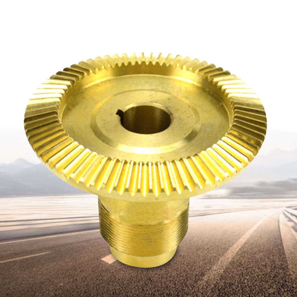 Servo Power Feed Bronze Gear Brass Straight Mill Gear Bevel Teeth for Bridgeport