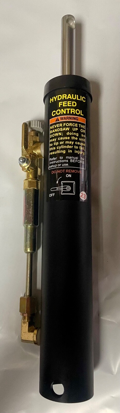 New ACCURA ABHC-712 hydraulic downfeed cylinder for band saw