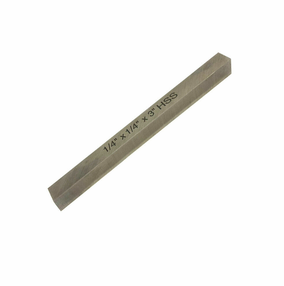 5pcs 1/4″ x 1/4″ x 3″ M2 HSS Square Tool Bit Lathe Fly Cutter Mill Blank