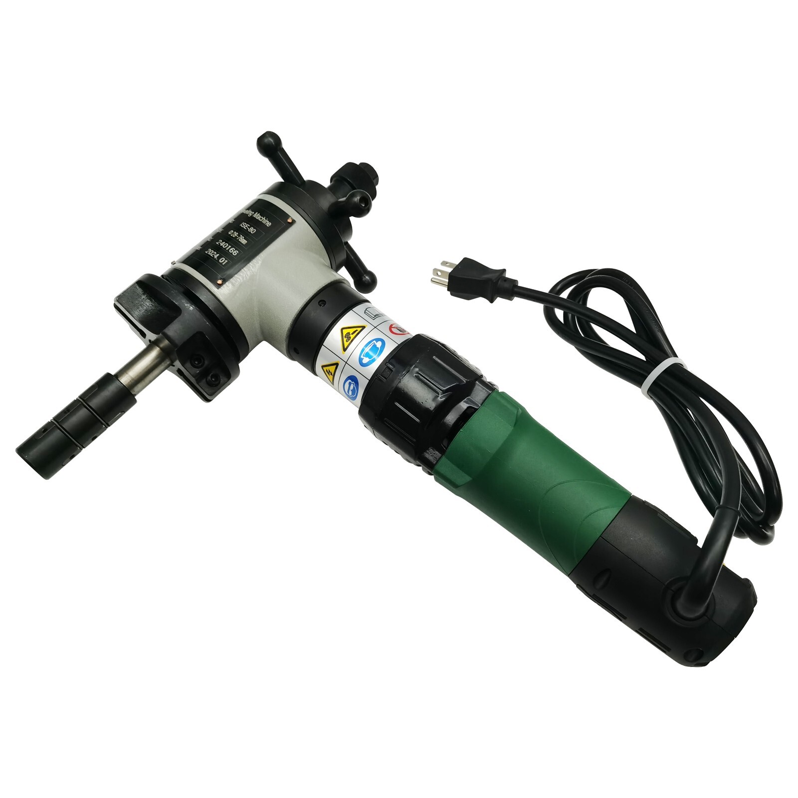 Pipe Beveling Chamfering Machine 1.1″-3.0″ 220V Cold Cutting 0°-37.5° Beveller