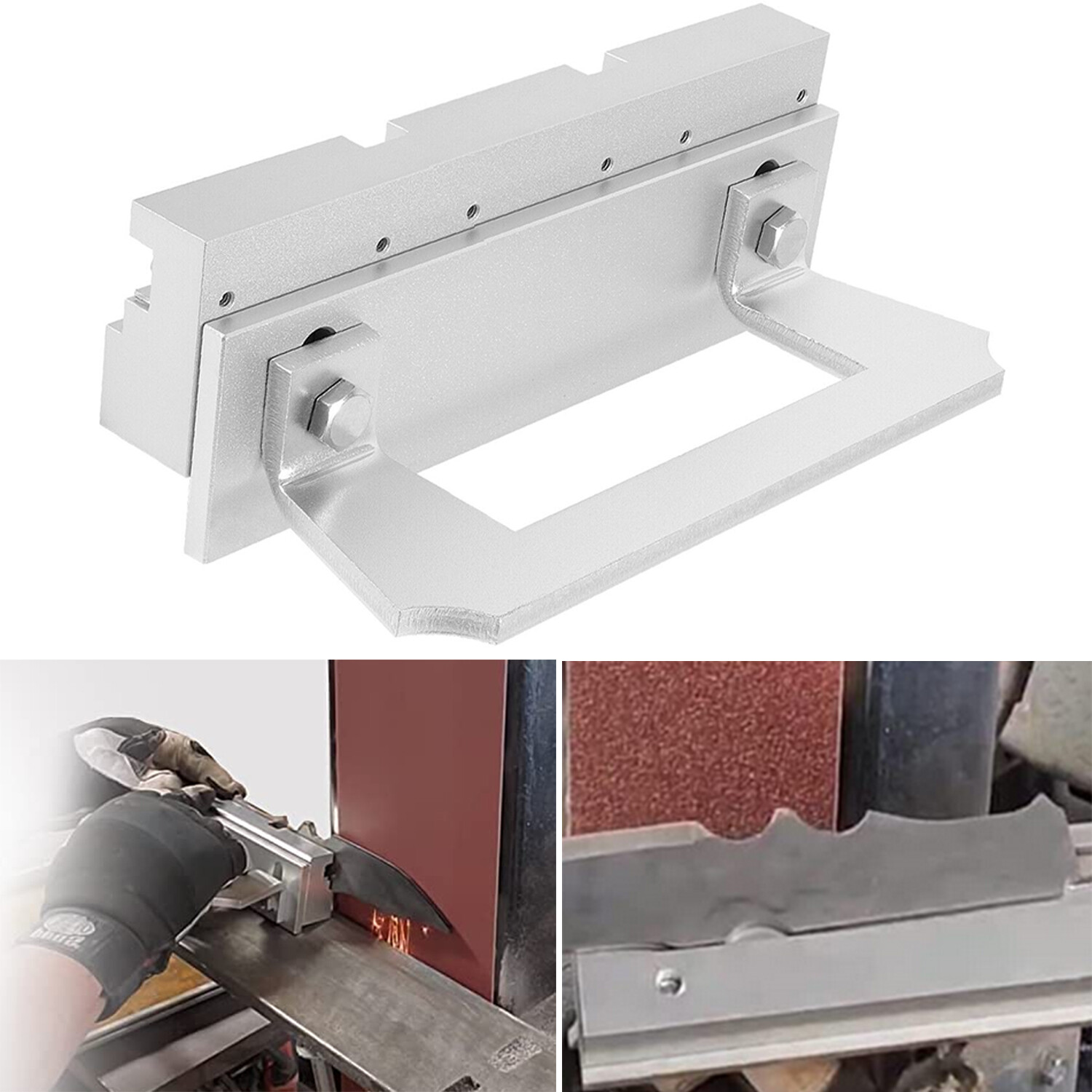 Magnetic Bevel Jig for Grinding & Sharpening Metal, for knife making welders