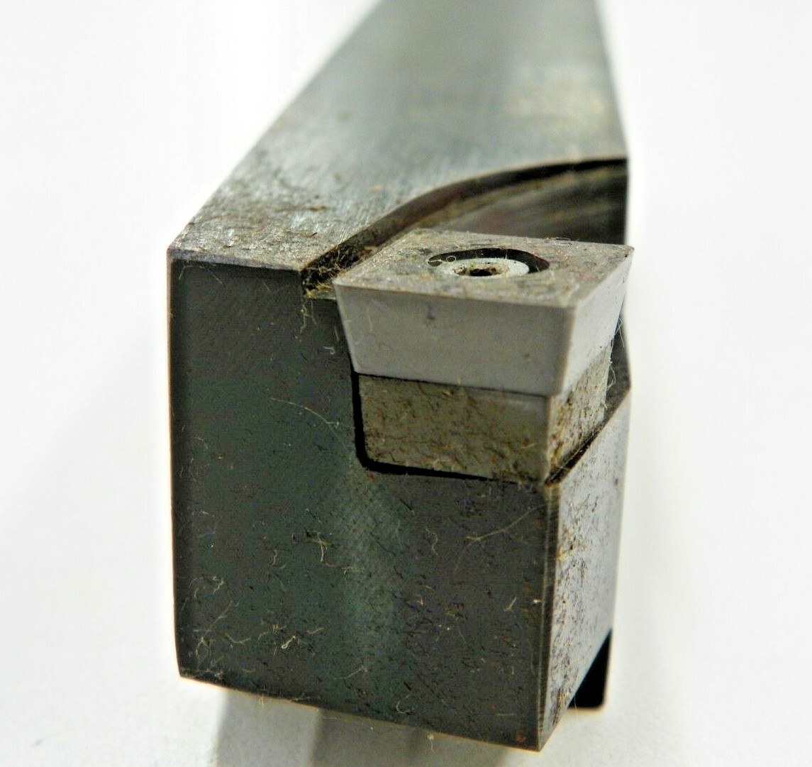 CARBOLOY LATHE HOLDER SBR-85-4P AND SPMM 432 CARBIDE INSERTS Q050S