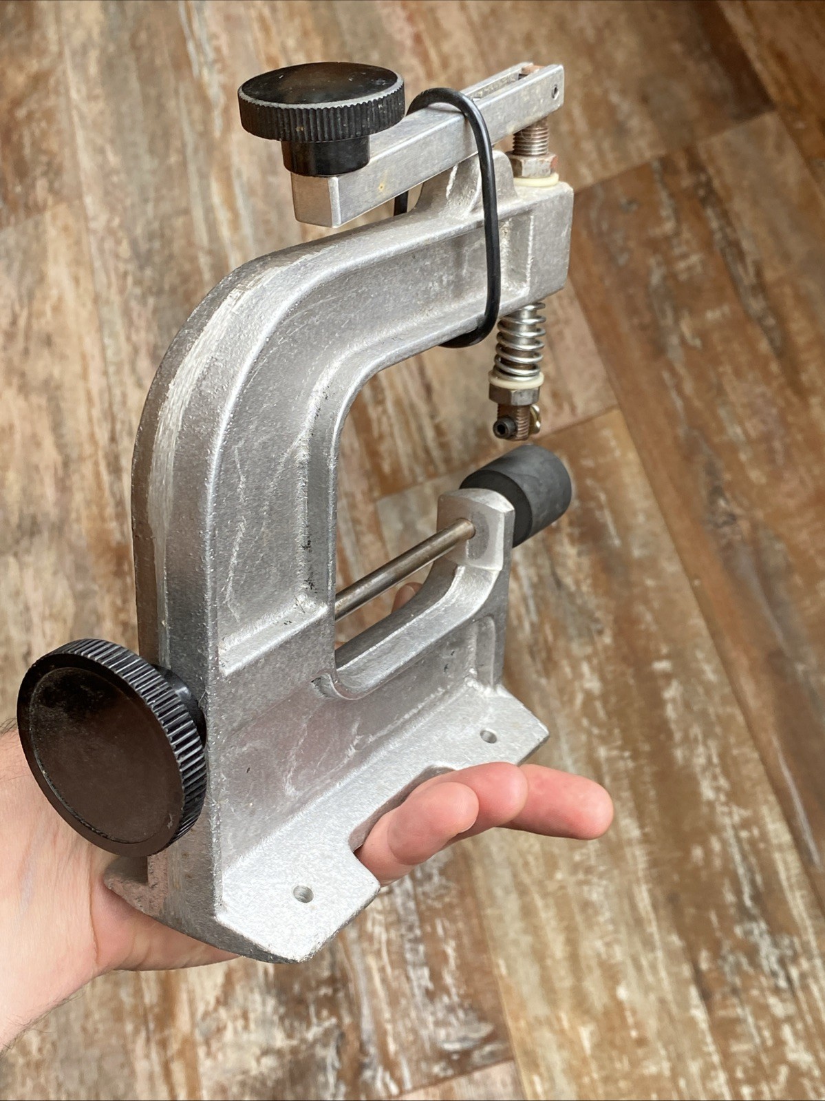 Manual Tapping Machine Desktop Precision Hand Tapper Vertical Tool Glass Cutter