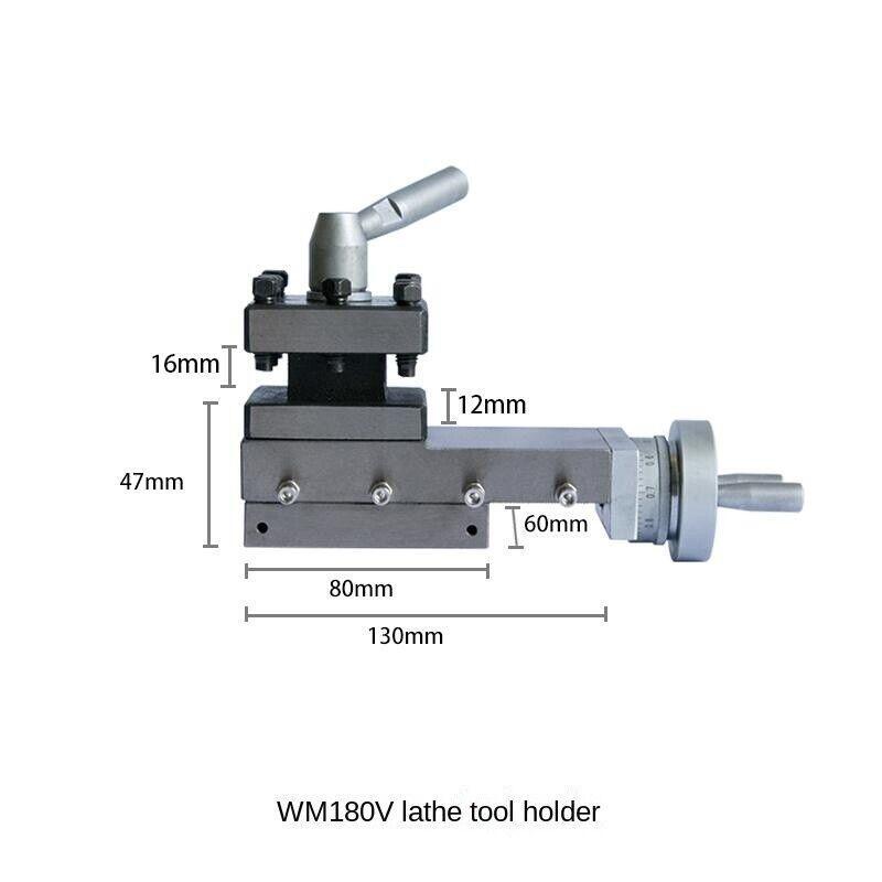 180V /PL180V/Square Tool Post Lathe Accessories 180 210 Lathe Tool Post Wm