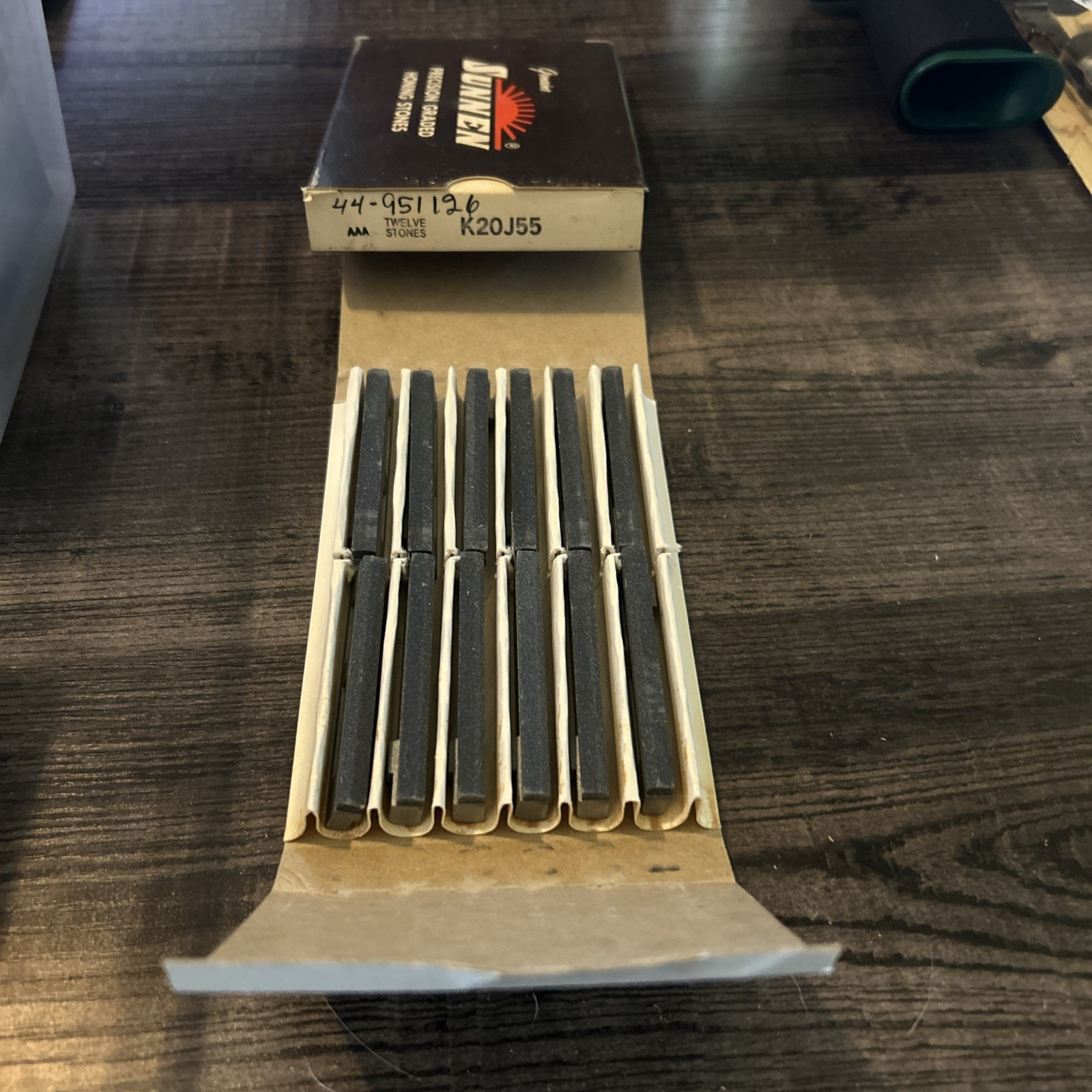 Sunnen Honing Stones Set Of 12 K20J55 (SU63)