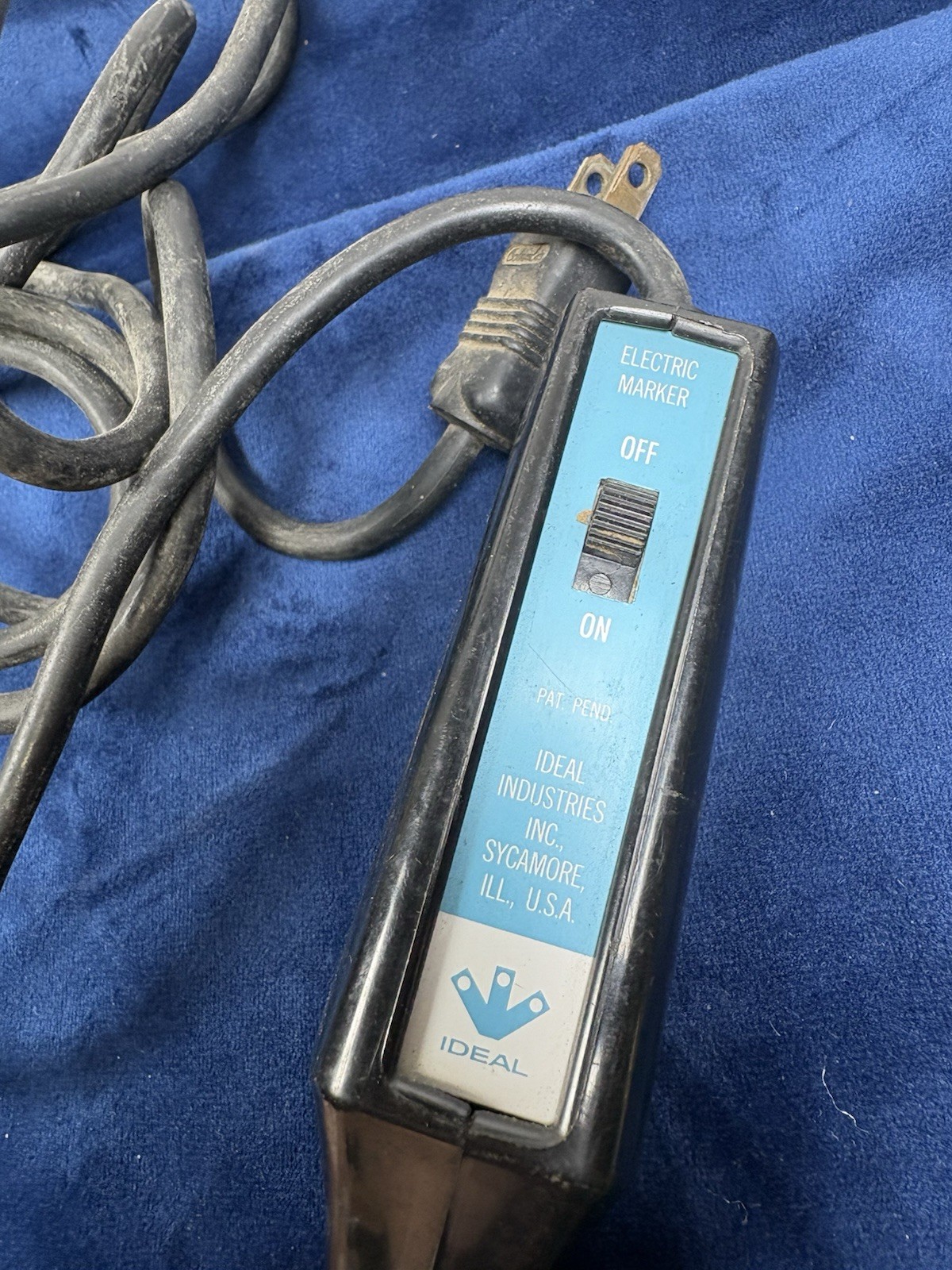 Ideal Industries 11-112 Diamond point electric marker engraver, 60 cycles, 120V