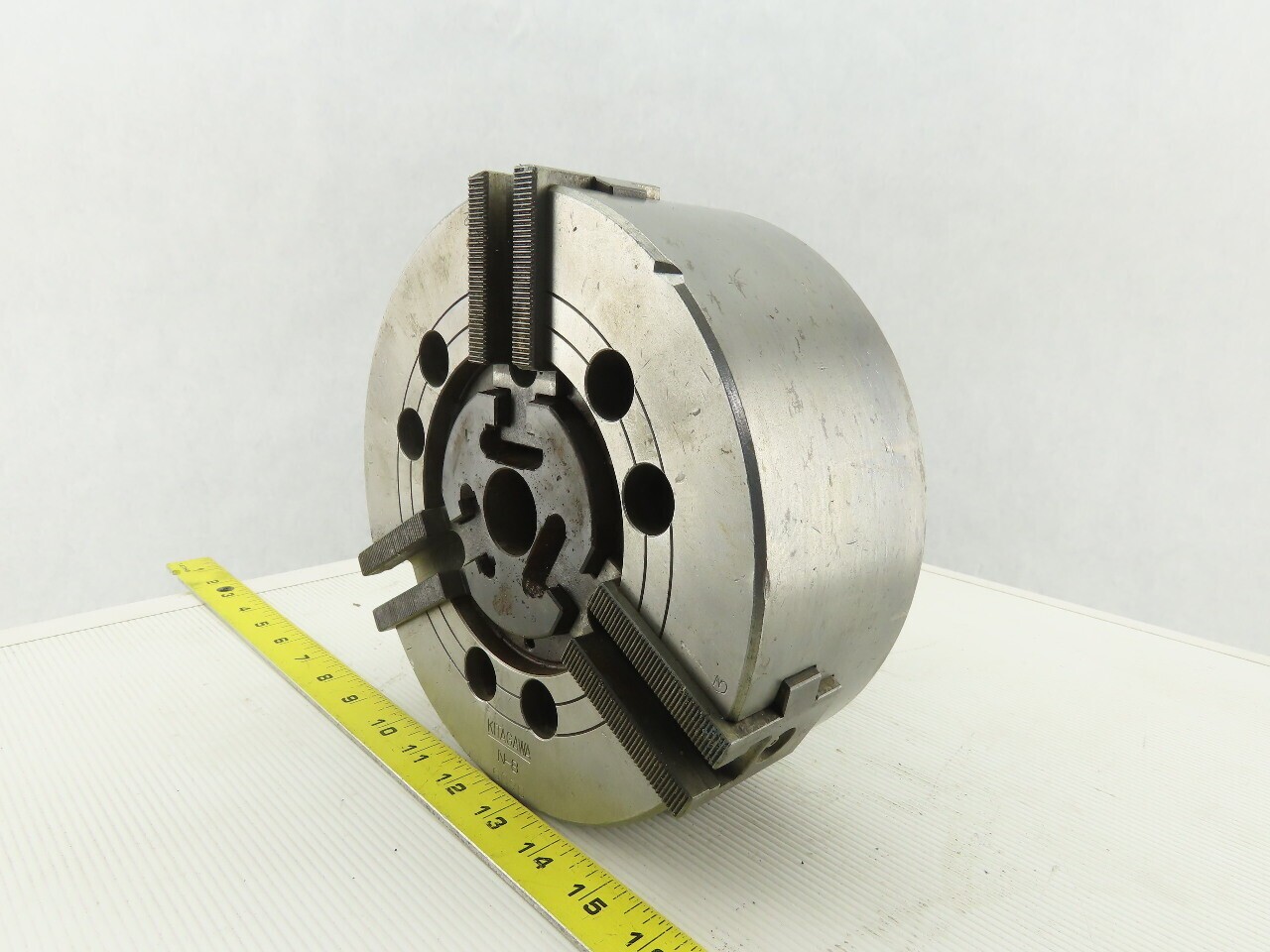 Kitagawa N-8 N-8 8″ 3 Jaw Power Lathe Chuck 4760 RPM
