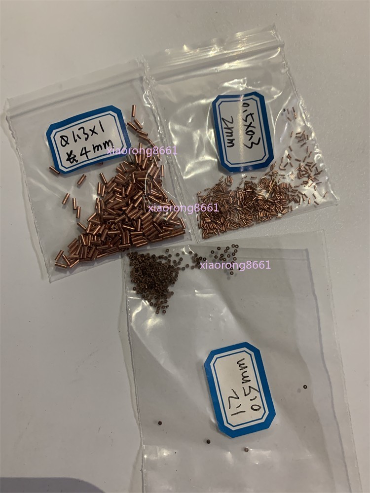 Capillary copper tube small diameter precision hollow tube OD 0.3 – 6mm