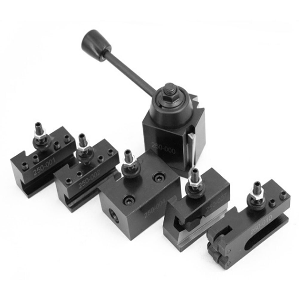 Portable Quick Change Tools Kit Tool Post Holder Tool Holder for Lathe Tools New