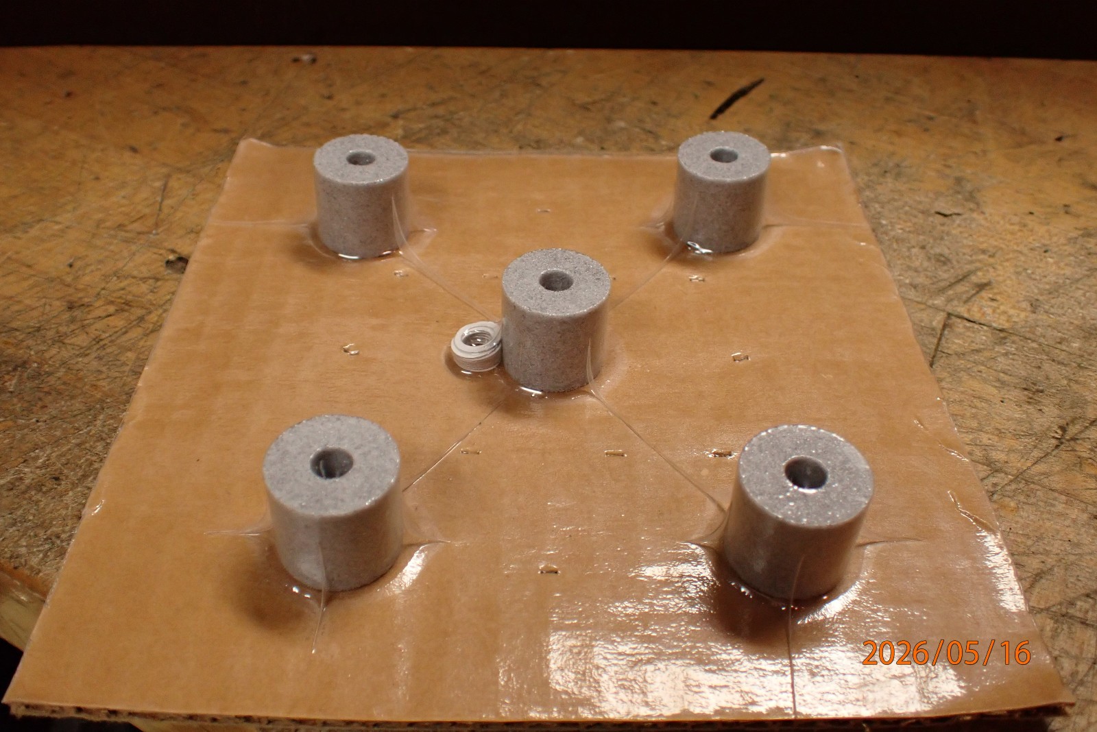 NEW OLD STOCK NORTON 3/4X3/4X1/4 ID TOOL POST GRINDING GRINDER WHEEL 5 PACK