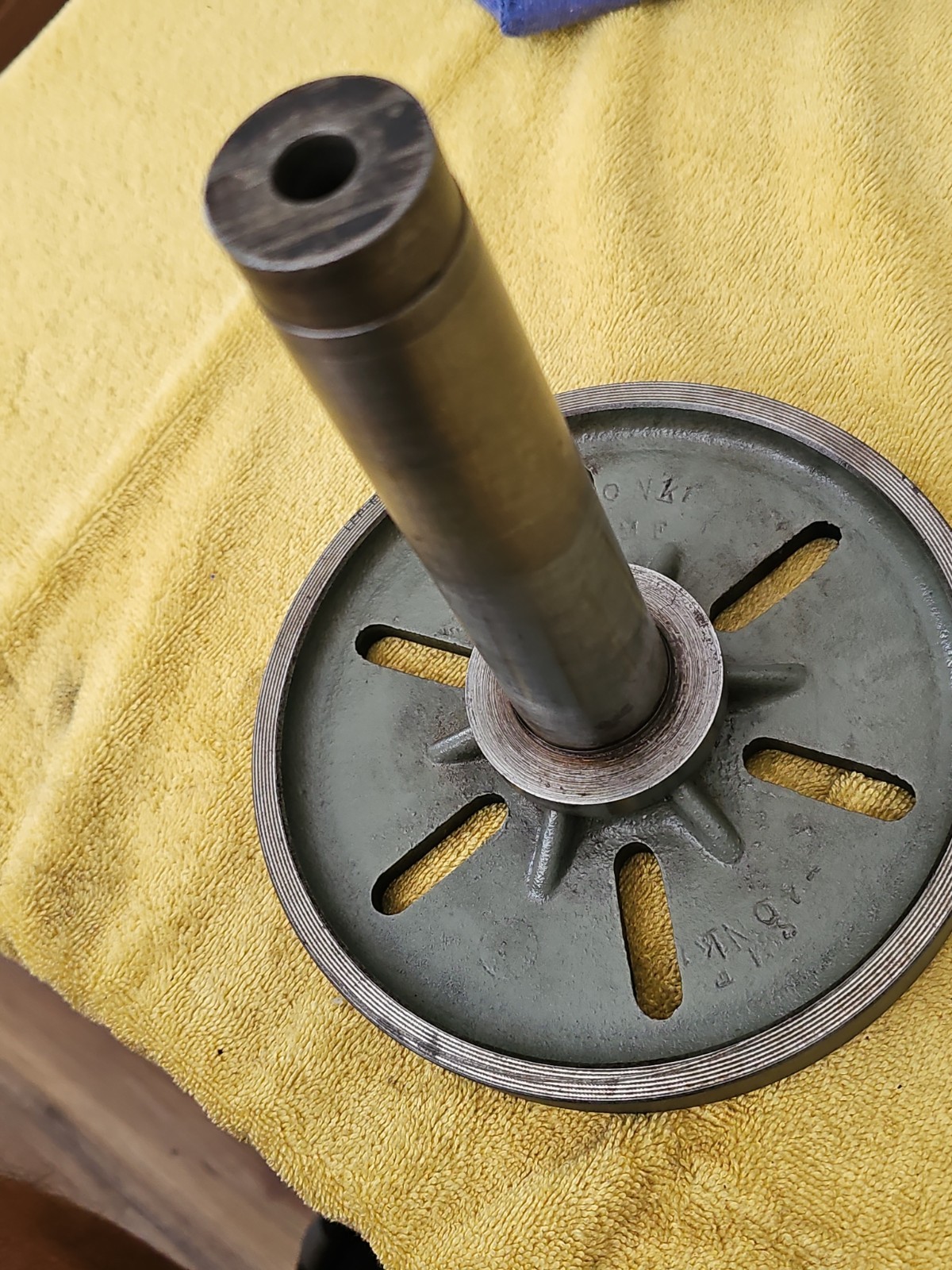 Vintage South Bend Slotted Face Plate 7-3/8″ LFP-100N Unused