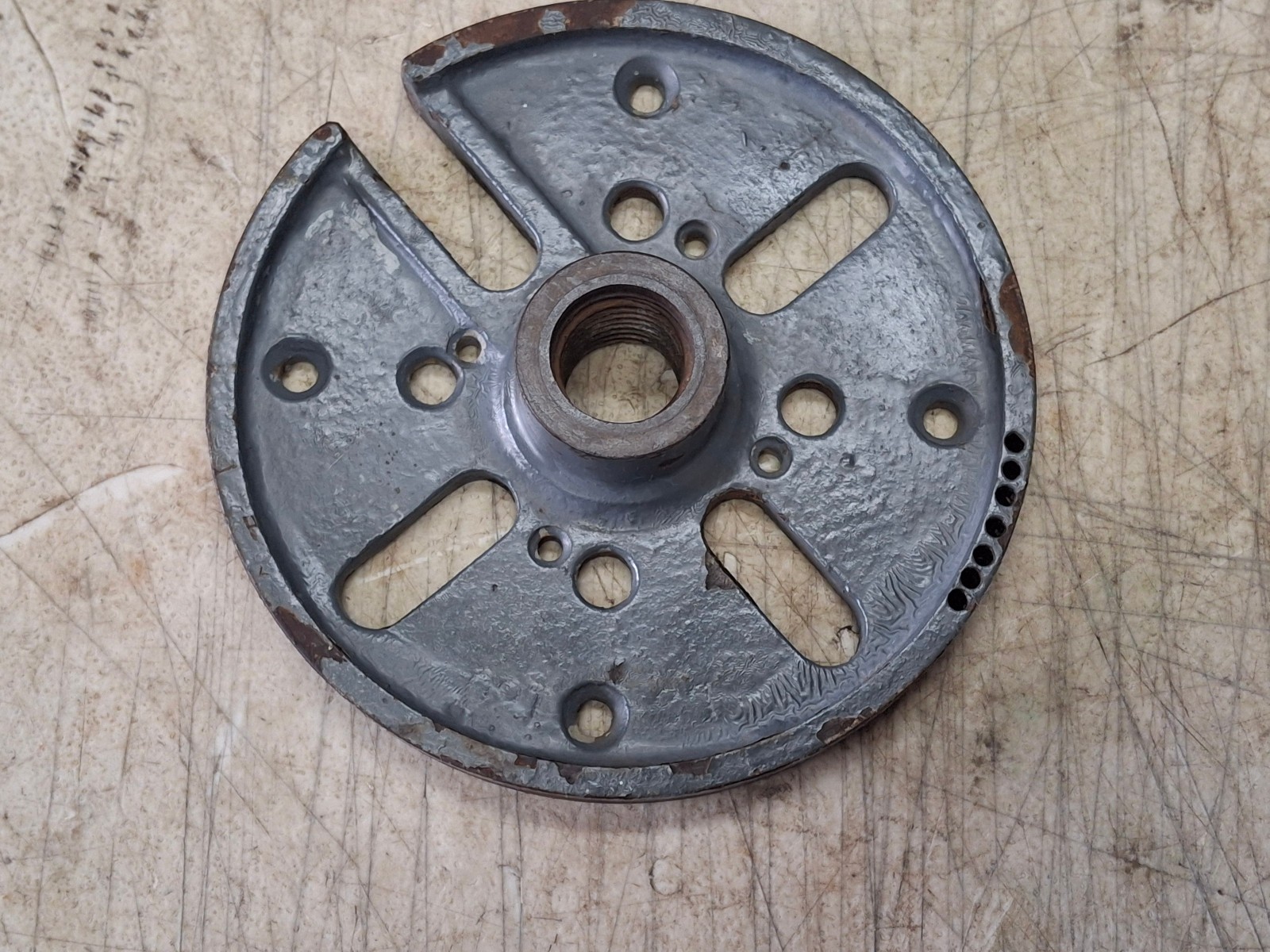 Vintage Atlas Craftsman L3 160 Lathe Dog Face Plate 6″ 8 TPI