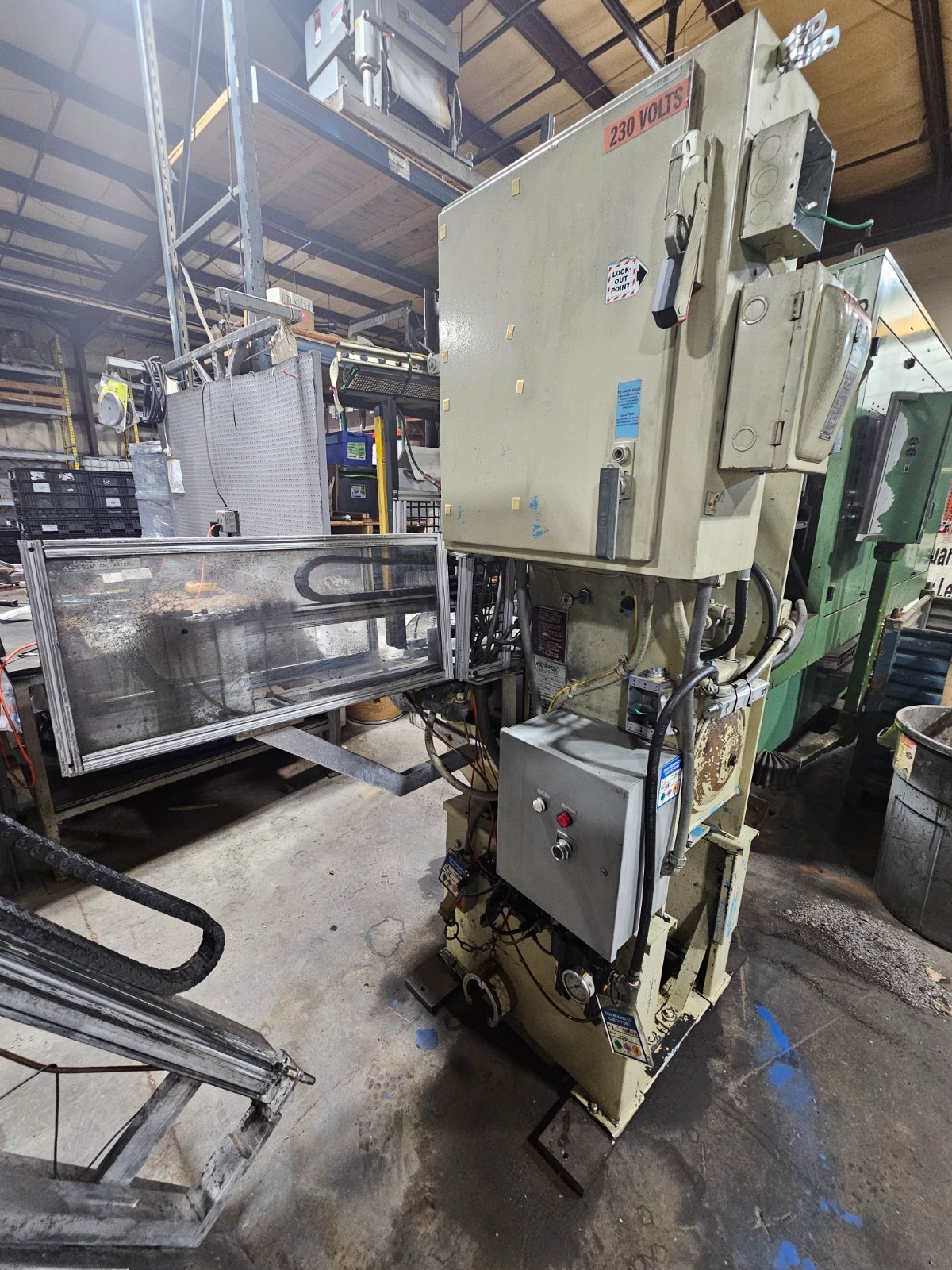 Multipress Incorporated Model I106R – 8 Ton Hydraulic Rotary Multipress, 230V